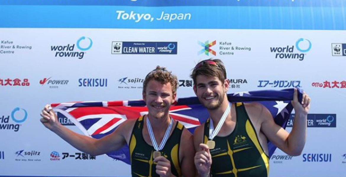 VIS Rower Harrison Fox wins gold medal hero image