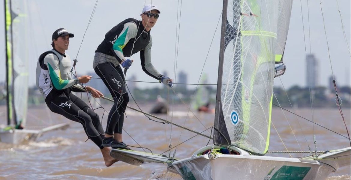 Mara finishes fifth at 49er/FX Championships hero image