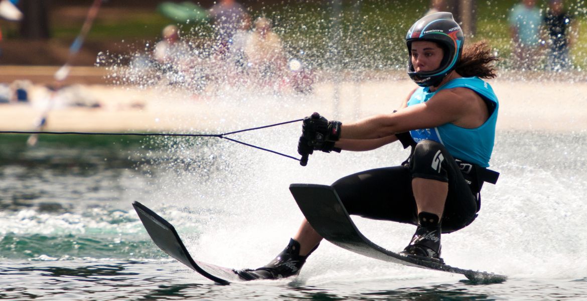 VIS water skiing sensation Jacinta Carroll has overcome a foot injury to defend her jumps world crown in Mexico. hero image