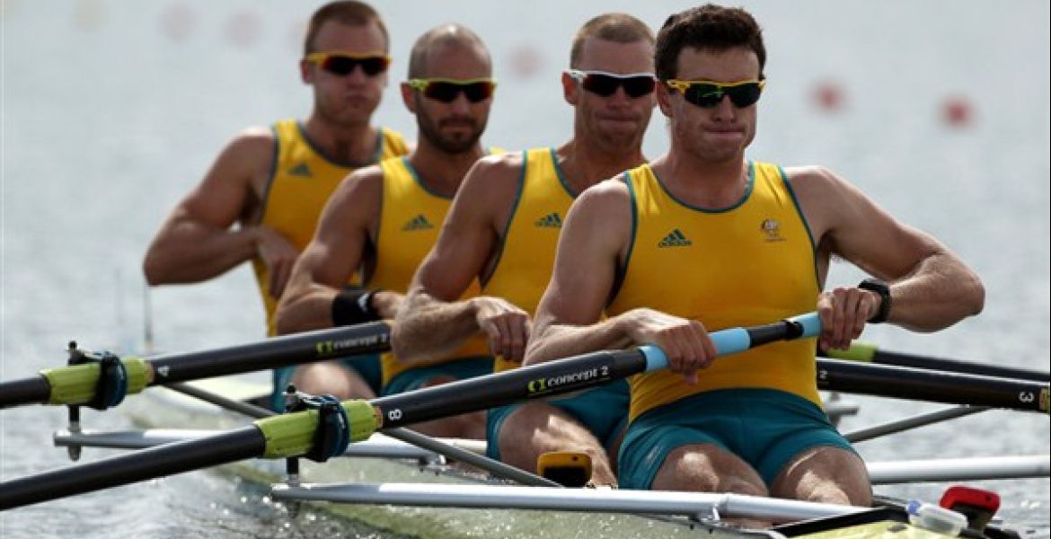 VIS rower Joshua Dunkley-Smith set a new world record for a 5km stationary 'erg' test, hero image