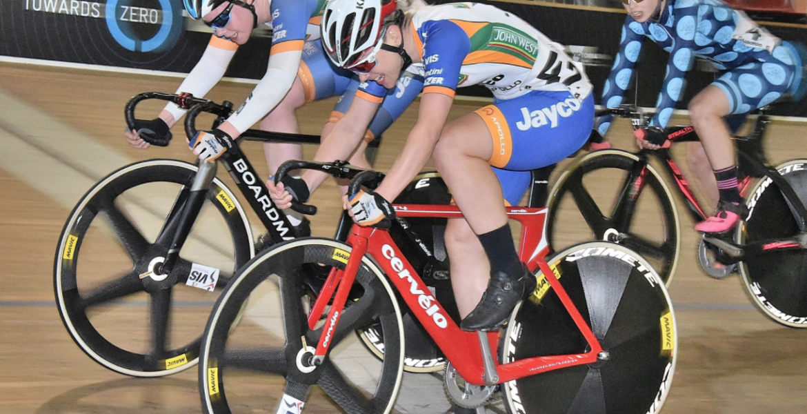 VIS track team strike gold hero image