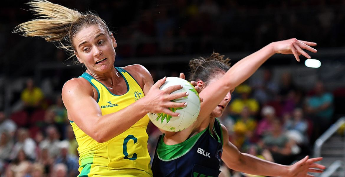Weston and Watson enjoying netball Commonwealth success hero image