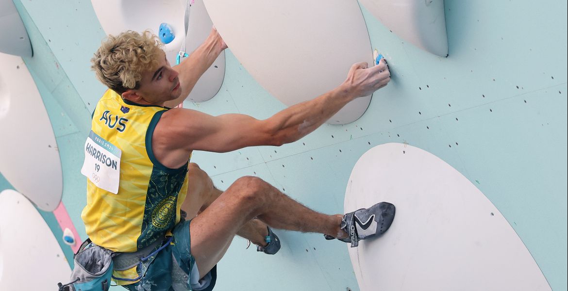Love is love, and sport climber Campbell Harrison is not ashamed to show it hero image