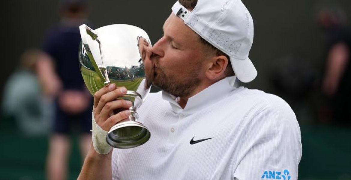 Dylan Alcott crowned Wimbledon Champion hero image