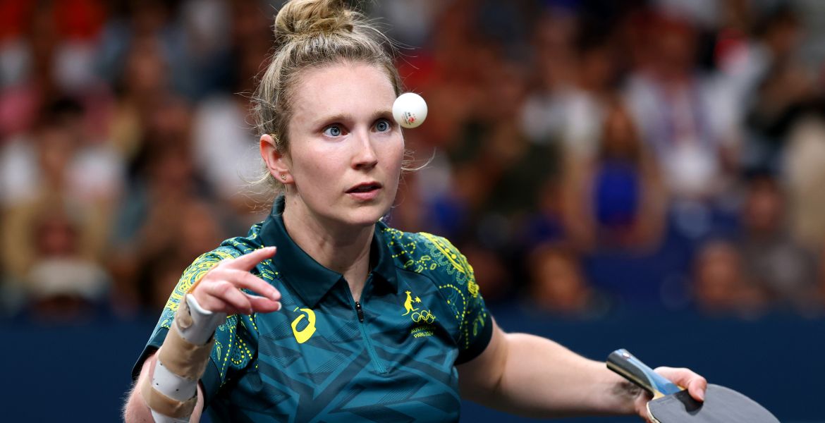 Melissa Tapper goes out on a high in final Olympics Table Tennis match hero image