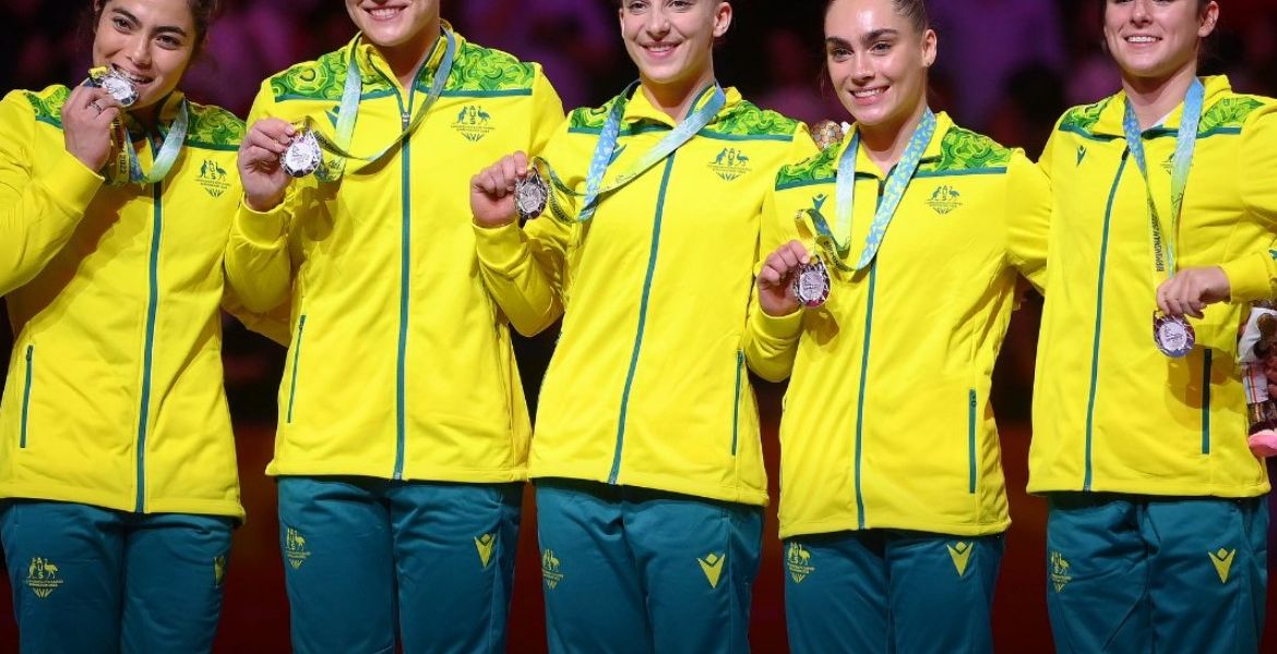 Australian Women's Artistic Team claim silver hero image